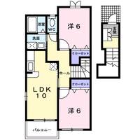サンリッチ Ⅰの間取り