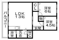 物件の間取り画像