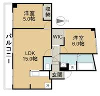 八幡マンション203の間取り