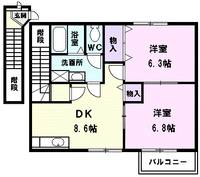 物件の間取り画像