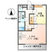 物件の間取り画像