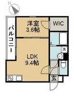 ジーメゾン清須アルカウス301の間取り