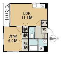 物件の間取り画像