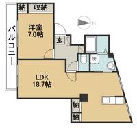 物件の間取り画像