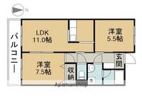 物件の間取り画像