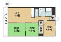 物件の間取り画像