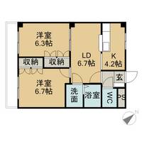 物件の間取り画像