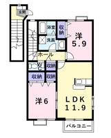 物件の間取り画像