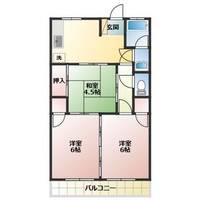 花の木マンションの間取り