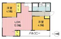 物件の間取り画像