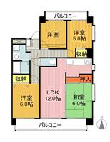 物件の間取り画像