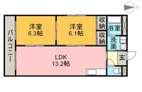 物件の間取り画像