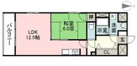 グランドヒルズ入場3番館の間取り