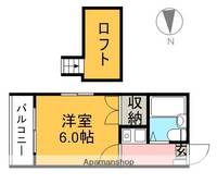 シーズンコート築地口Ⅱの間取り