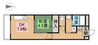 センチュリーパーク油屋1番館の間取り