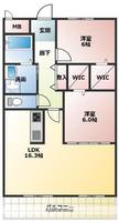 物件の間取り画像