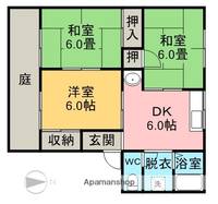 ファミールサーティーンセブンBの間取り