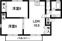 物件の間取り画像