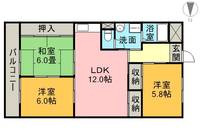 物件の間取り画像