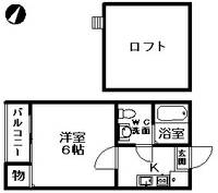 物件の間取り画像