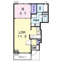 物件の間取り画像