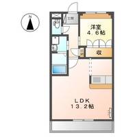 グランディール戸田202の間取り