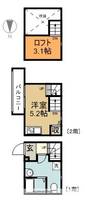 物件の間取り画像