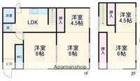 愛知県名古屋市港区藤高1丁目(一戸建)の賃貸物件の間取り