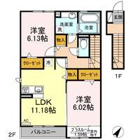 ボヌールの間取り