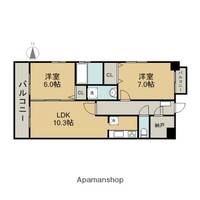 グラン・アベニュー名駅南の間取り