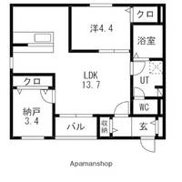 CS中野本町の間取り