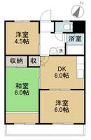 サンハイツ202の間取り