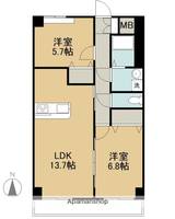 物件の間取り画像