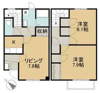 物件の間取り画像