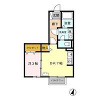 リビングタウンかじま台 Aの間取り