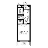 ハイツうみ103の間取り