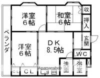 ロワイヤル24の間取り