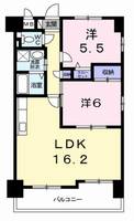 物件の間取り画像