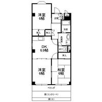 ヒルズ晃梅の間取り