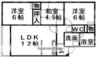 グレースムラセの間取り