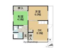 サンハイム山分 A棟の間取り