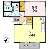 物件の間取り画像