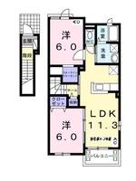 物件の間取り画像