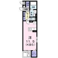 カームタウン401の間取り