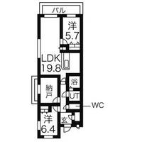 物件の間取り画像