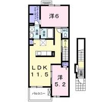 サンパークⅤの間取り