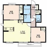 物件の間取り画像