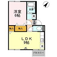 シャルムマスダⅠ A棟の間取り