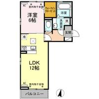 ソレジアート Βの間取り