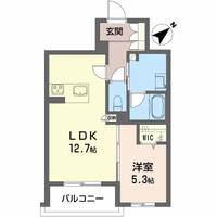 グランドール富田の間取り